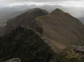 An Teallach with the Fannaichs behind