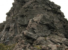The crux of the route