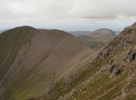 Looking towards the sea