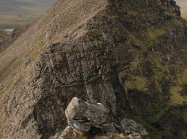 The ridge ahead to Sgurr Fiona