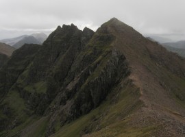 Sgurr Fiona and its steep slopes