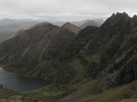 View of ridge including Sail Liath