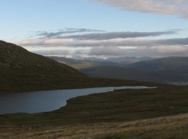 Lochan Meall an t-Suidhe in the morning light