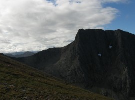 Carn Mor Dearg Arete and top of Ben Nevis
