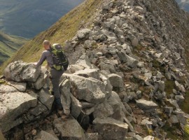 Big blocky rocks on the CMD Arete