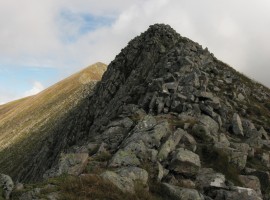 Carn Mor Dearg in the sun