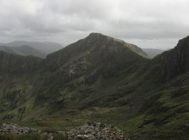 Stob Coire Sgreamhach in sunshine