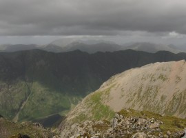 The northern end of Stob Coire nan Lochan