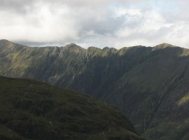 Aonach Eagach ridge pinnacles