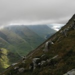 Plan B up the Wee Buachaille, Glen Coe, Scotland – September