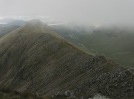 Stob Coire Raineach from Stob Dubh