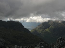 Loch Linnhe seen beyond Sgorr nam Fiannaidh