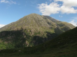 Ben Nevis in the sun
