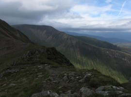 Mullach nan Coirean's north-east ridge