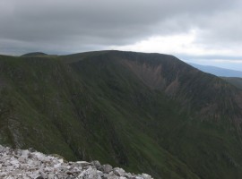 Mullach nan Coirean and Meall a' Chaorainn behind