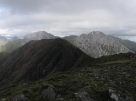 Looking back at our route