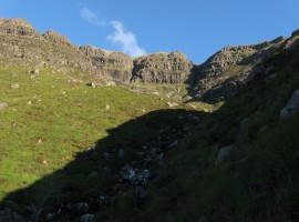 Nearing the ridge