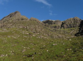 Coire Liath over to the left