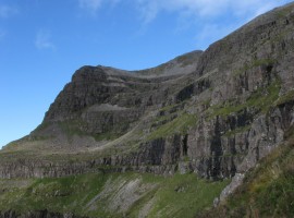 The steep sides of Liathach