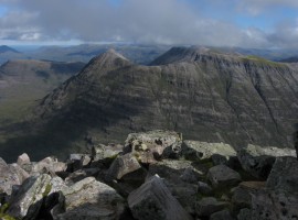 Beinn Eighe from Liathach