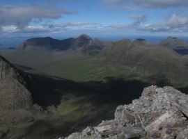 View from Liathach