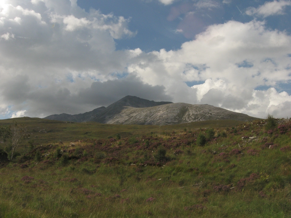 An early view of Beinn Eighe