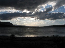 Dramatic sky over Upper Loch Torridon