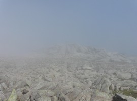 Mist on Glyder Fach