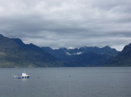 A closer view of the ridge