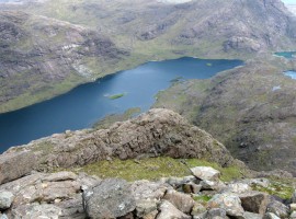 View from further up Dubh Ridge
