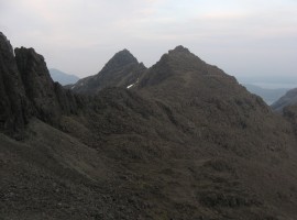 View towards the Dubhs