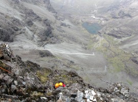 Ascending to Sgurr Mhic Choinnich