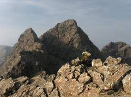 Looking back south from Sgurr Mhic Choinnich
