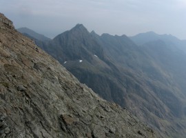 Sgurr Dearg with the rest of the ridge beyond