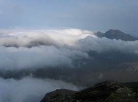 Inversion over Glen Sligachan