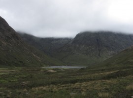 Loch an Athain in front of Bla Bheinn