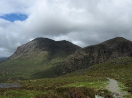 Marsco and Ruadh Stac in the Red Cuillin
