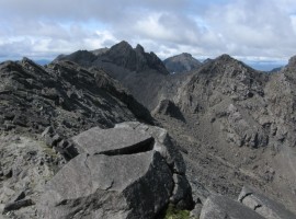 View north-north-west towards Sgurr Alasdair