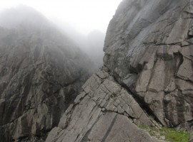Looking across from Cioch