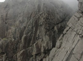 Looking towards Sgurr Sgumain and Sgurr Alasdair
