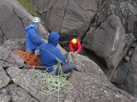 Coming up last awkward bit