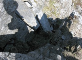 From above the scramble