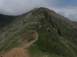 Bwlch Coch to Crib y Ddysgl
