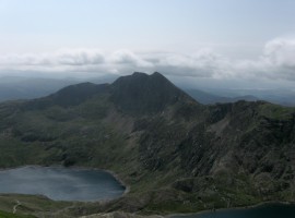 Llyn Llydaw and Y Lliwedd
