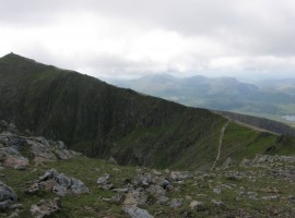 Path to Snowdon summit