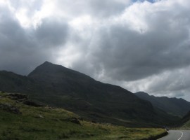 Crib Goch north ridge from Llanberis Pass